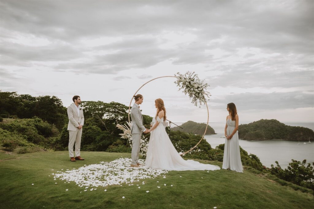 wedding in Costa Rica at the Andaz Peninsula Papagayo