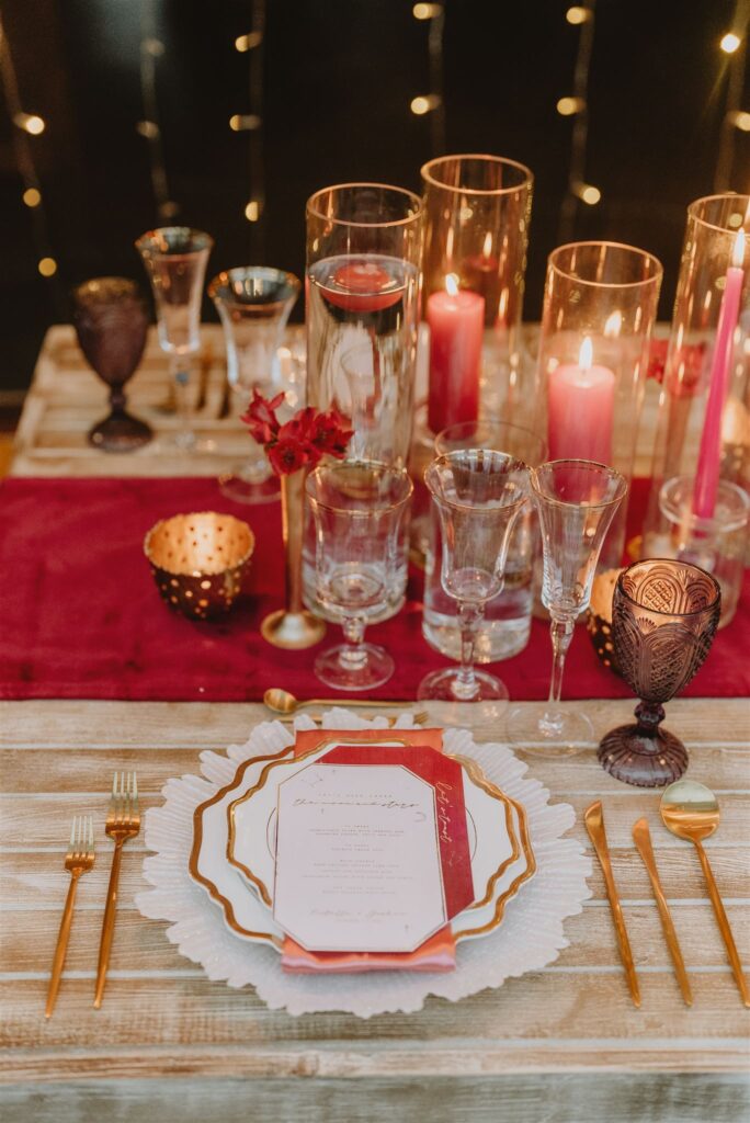 Low table decor Costa Rica wedding