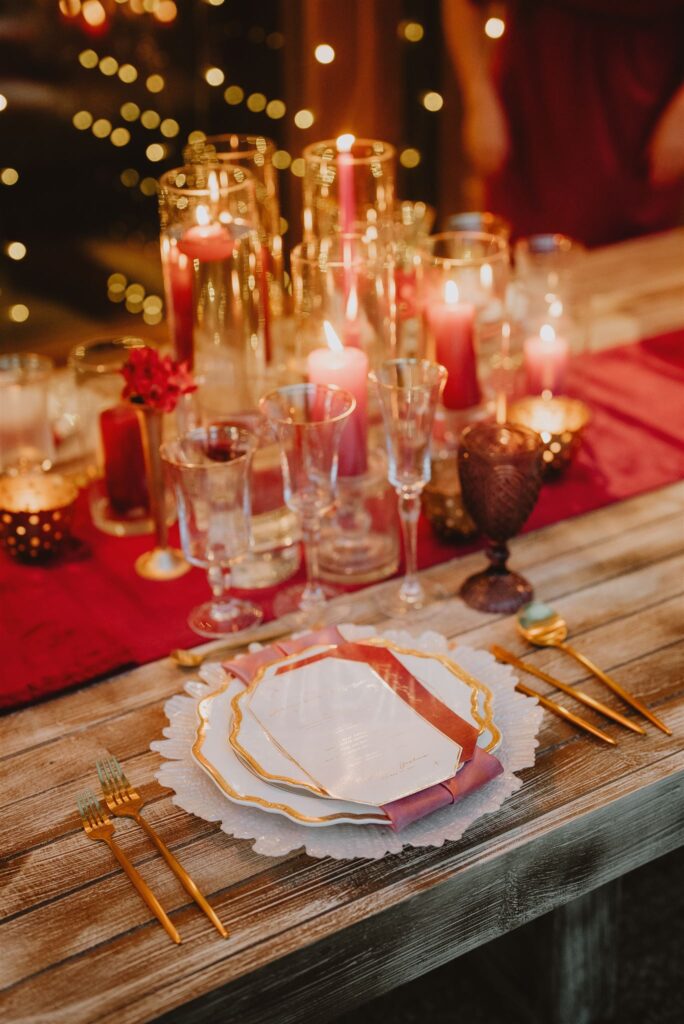 Low table decor Costa Rica wedding 