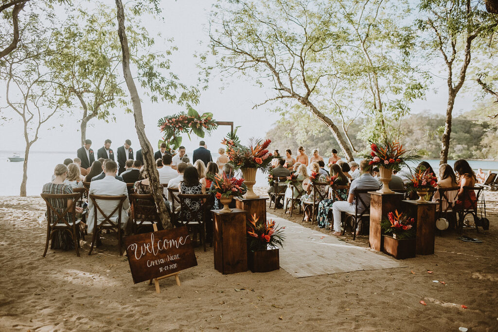 Beach Wedding in Costa Rica